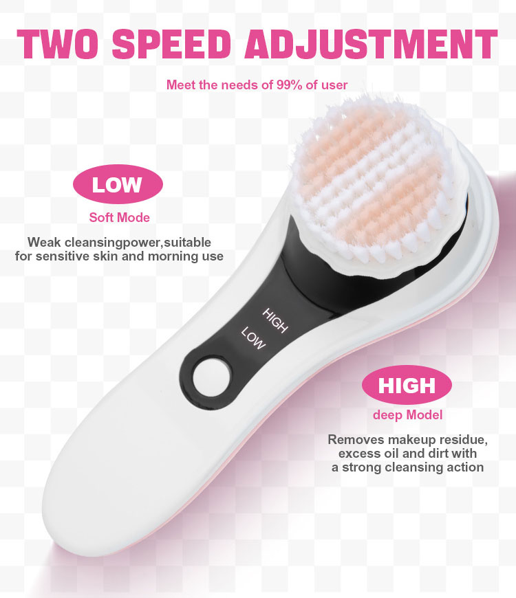 Silicone Facial Cleansing Brush Image 3
