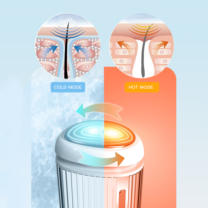 Latest Custom Logo Facial Massager Beauty Devices Hot and Cold Facial Beauty Device