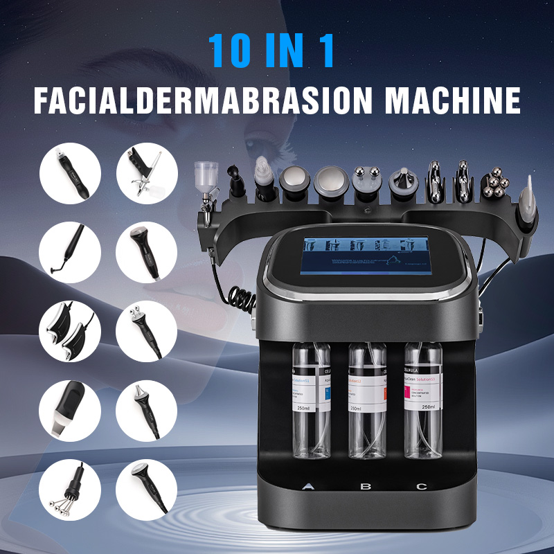 Microdermabrasion Aqua Peeling Machine Blackhead Removal Oxygen Jet Oxygen Facial Dermabrasion Deep Cleaning H2o2 Machine