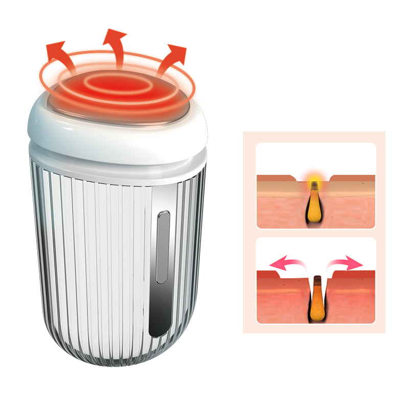 Positive Negative Ion Beauty Apparatus Home Use Cool Warm Vibration Facial Massage Beauty Appliance
