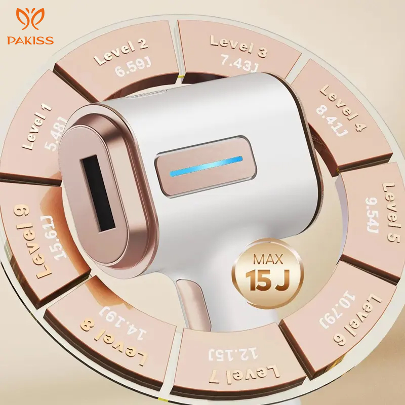 Custom Ice Freezing Point Sapphire Ice Cooling Ipl Epilator IGBT 9 Gears Handset Machines Laser Hair Remover Device