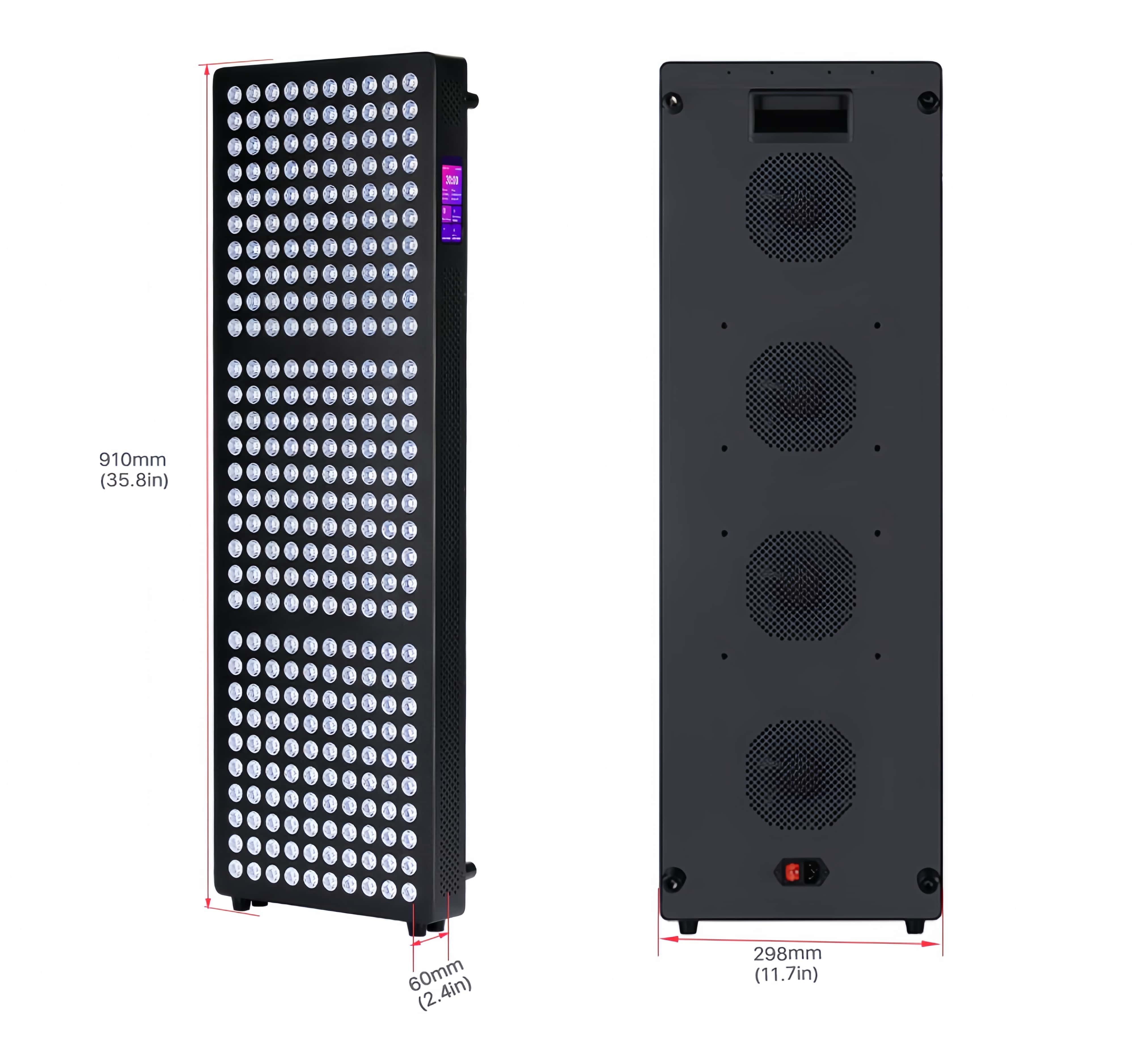 AZURE Home Use Full Body Face Beauty Device Led Red Light Therapy Panel Customizable OEM/ODM For Head Hand Treatment US IT ZA CN