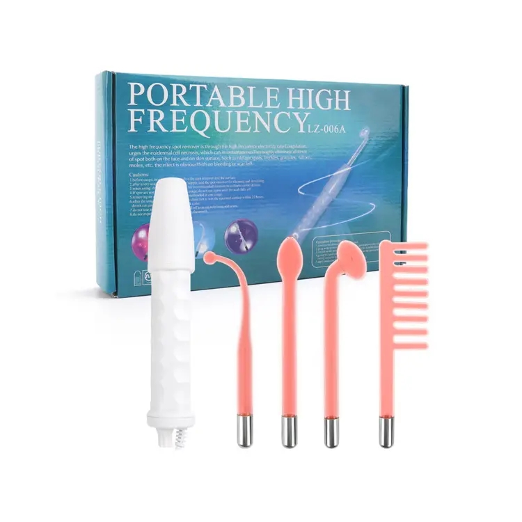 2026 Wand Tool High Frequency Facial Machine Facial Beauty Tools for Acne Treatment