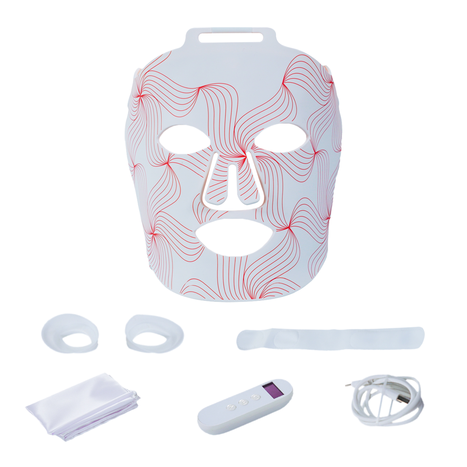 Led Face Mask Light Therapy Silicone Led Therapy Mask Face Led Lights Therapy Face Logo
