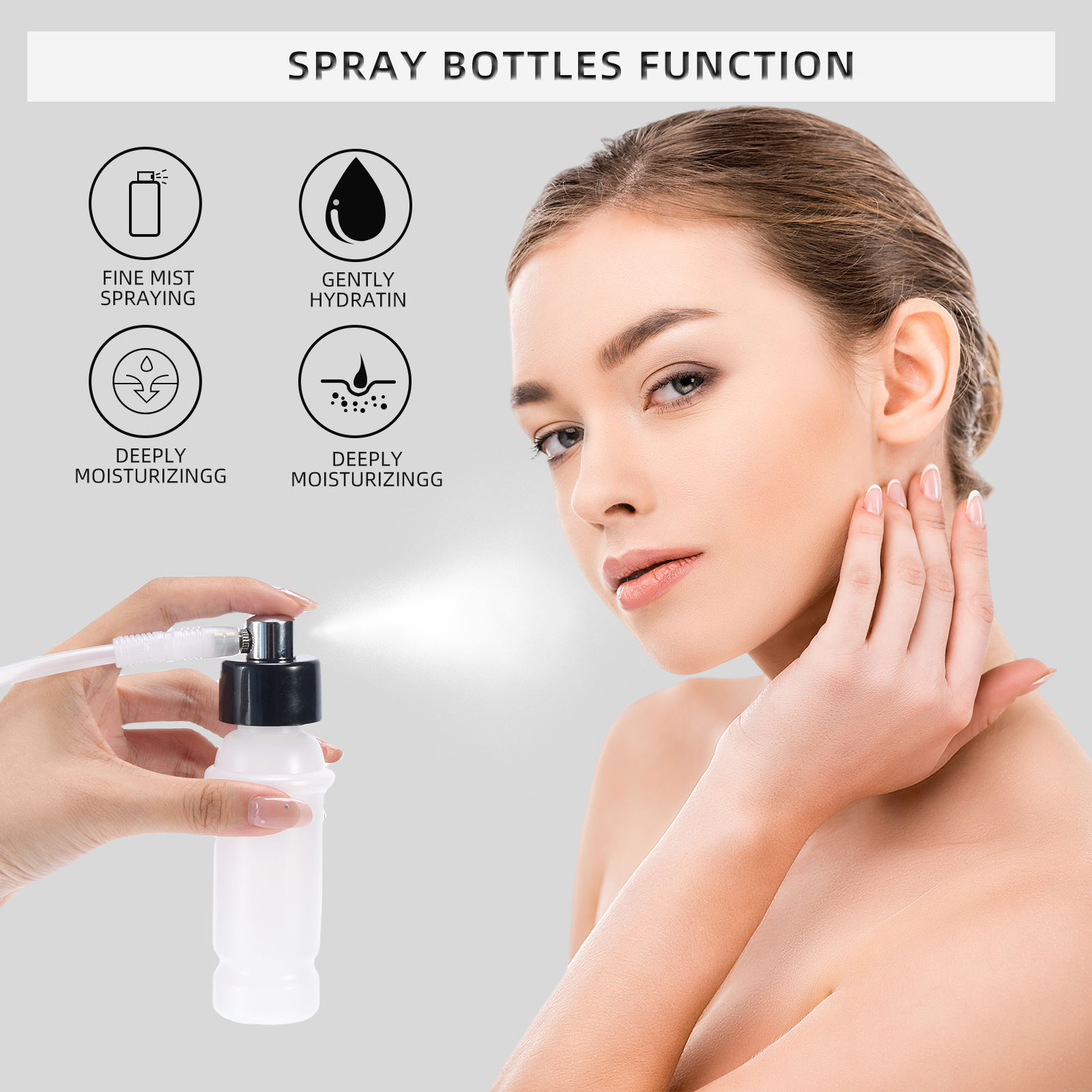 Professional Diamond Microdermabrasion Machine for Face &amp; Body Skin Rejuvenation Acne Scar Removal Blackhead Cleaning