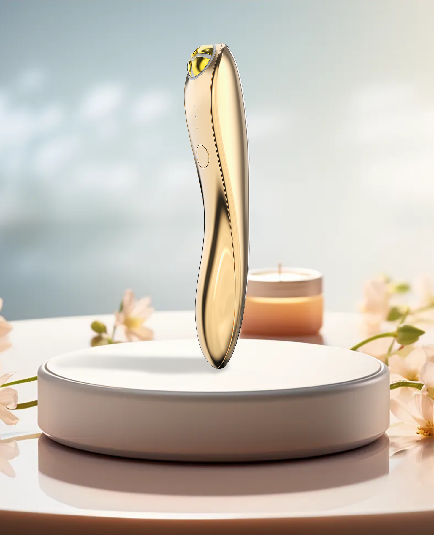 2024 XPRE116 Eye Care Device Alleviating Fine Lines Under the Eyes Dark Circles Wrinkled Crow's EMS Eye Facial Massager Pen