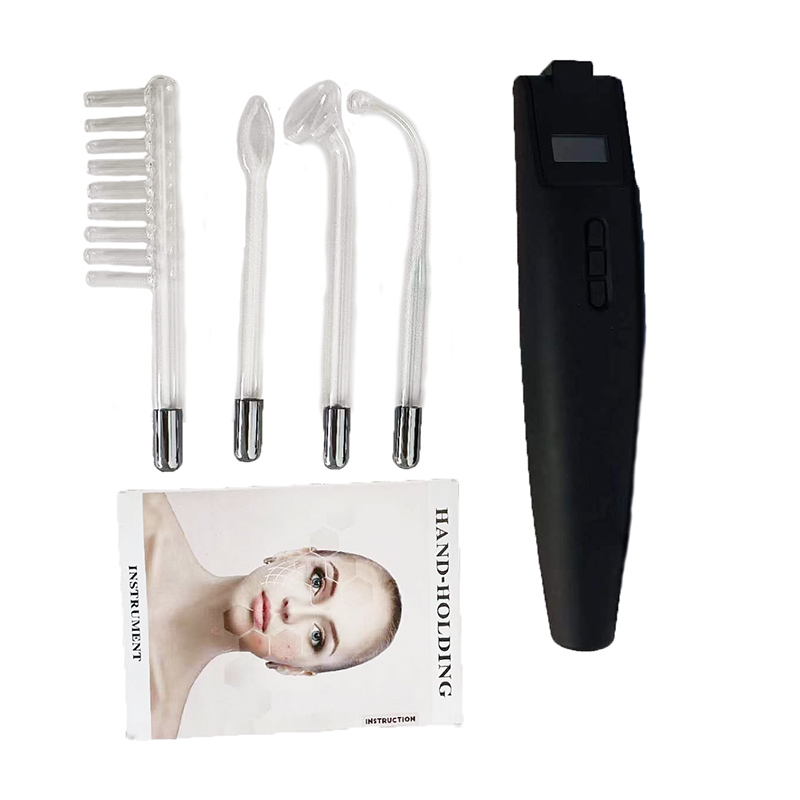4in1 Facial Acne Wand for Home Use High Frequency Electrotherapy with Ozone for Skin Care