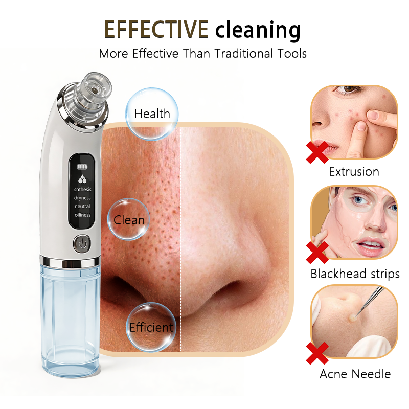 Cross-Border Home Use Beauty Instrument Gentle Electric Water Suction Blackhead Remover Pore Cleaning Skin Beauty Device Small