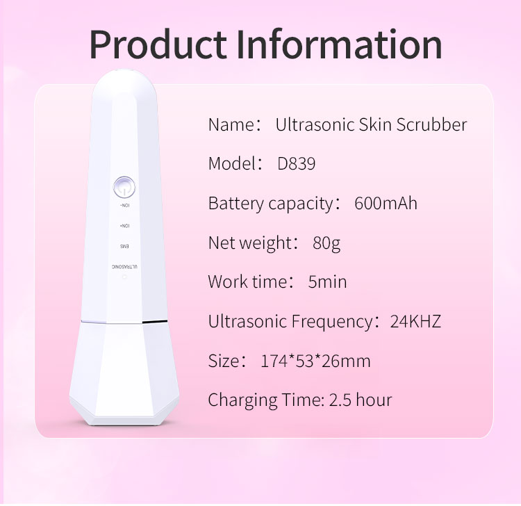 Portable Gold &amp; ABS Facial Scraper Deep Cleansing Blackhead Remover and Pore Cleaner for Face and Nose Skin Rejuvenation
