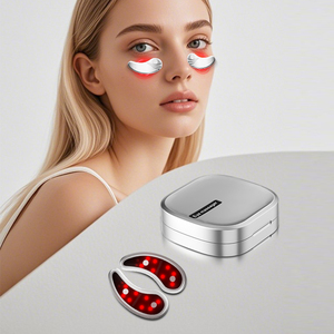 Wholesale Custom Electric Eye Care Massager EMS Microcurrent Led Red Light Therapy Eye Patches Massage Equipment Beauty Device