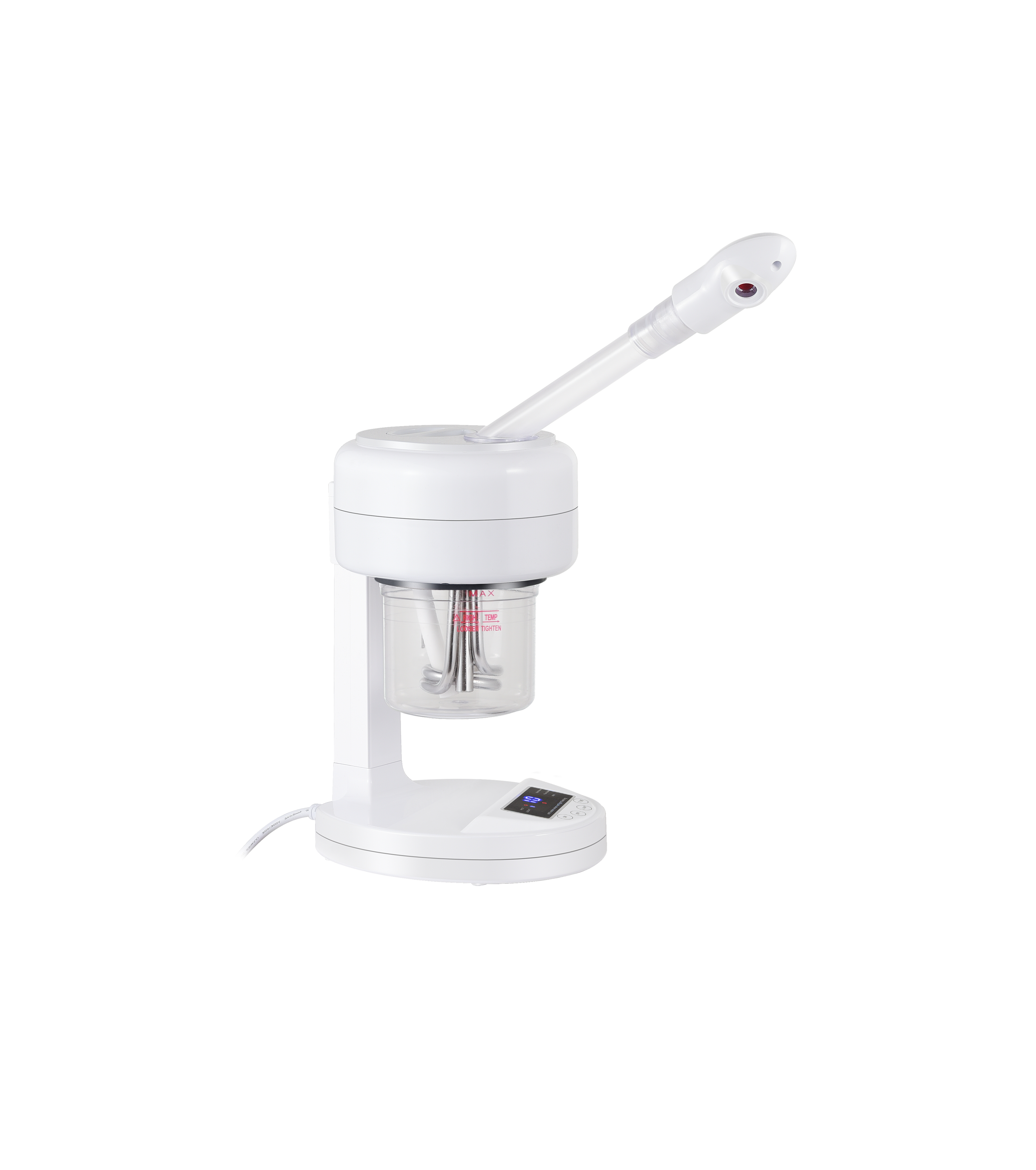 Portable Professional Nano Hydrating Facial Steamer 400ml Built-in Battery Ionic Operation for Dry Skin Spa Beauty Salon Use