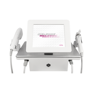2 in 1 7D Ultrasound &amp; RF Microneedling for SMAS Face Lifting Skin Tightening Acne Scars Stretch Marks Removal Skin Srubber