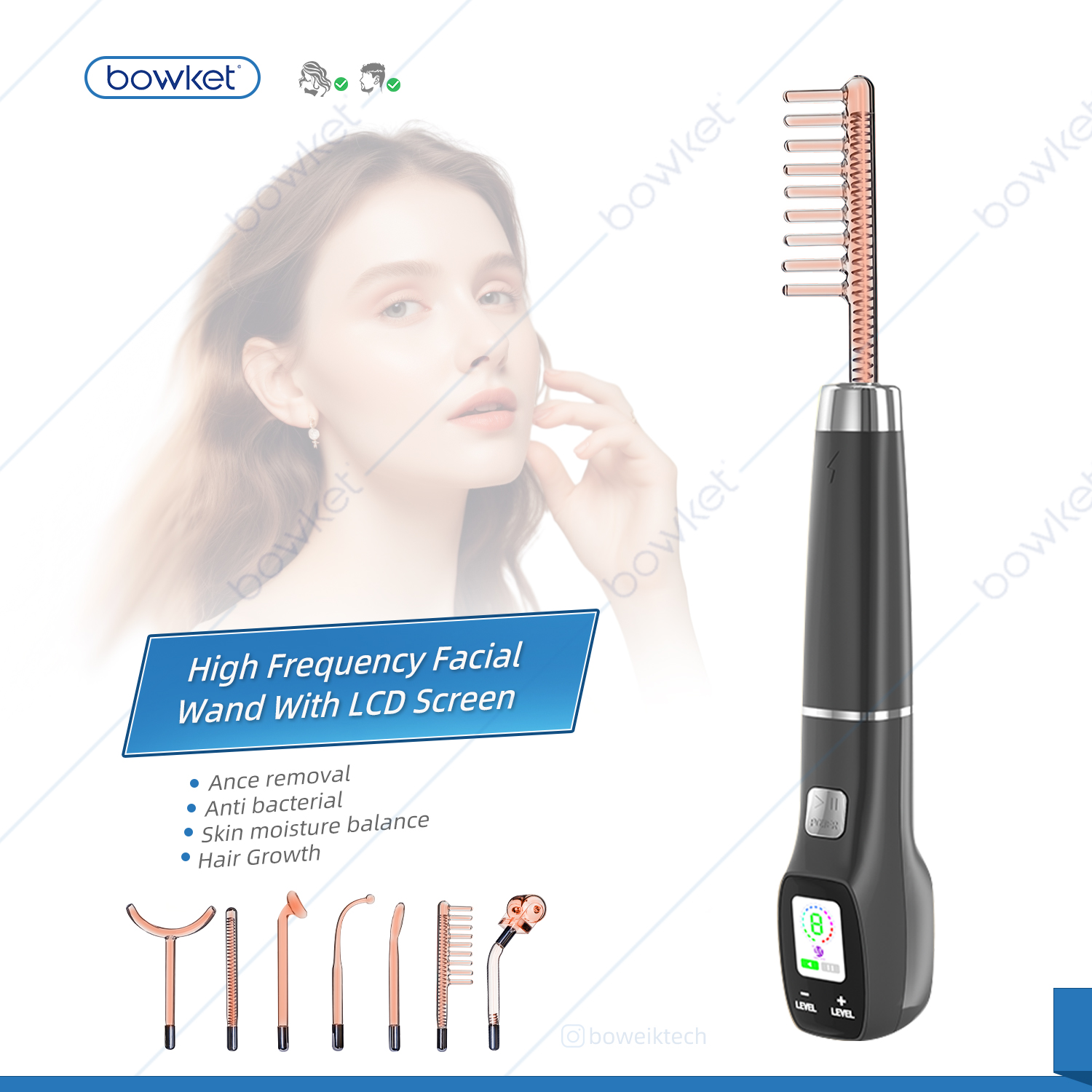 High Frequency Facial Machine Detail 1