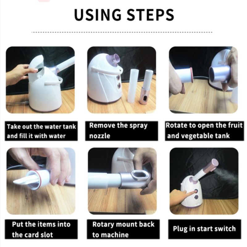 Nano Ionic Facial Steamer View 6