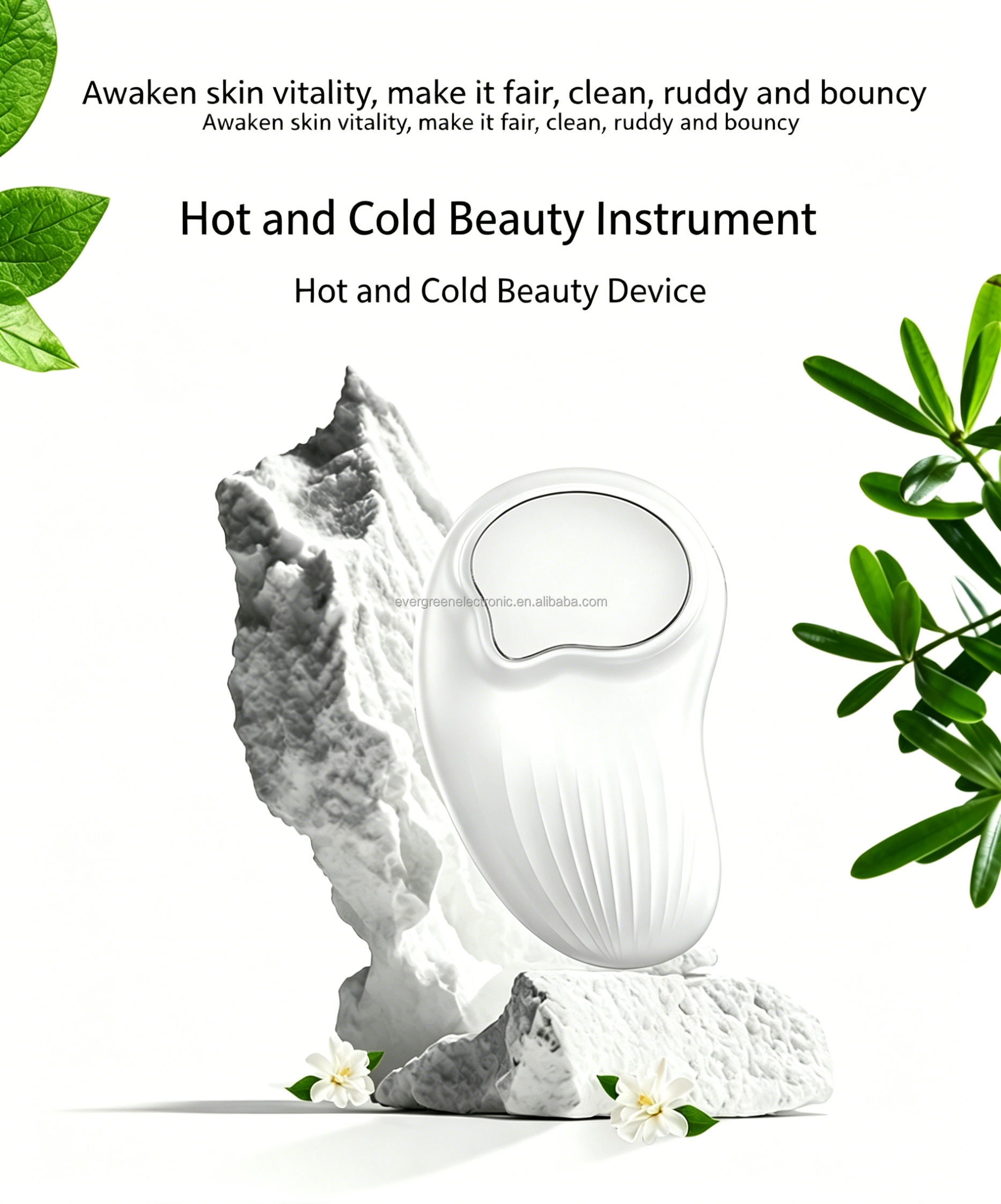 Wholesale Hot and Cold Facial Beauty Device Face Lifting Massager Cold Hot Facial Hammer