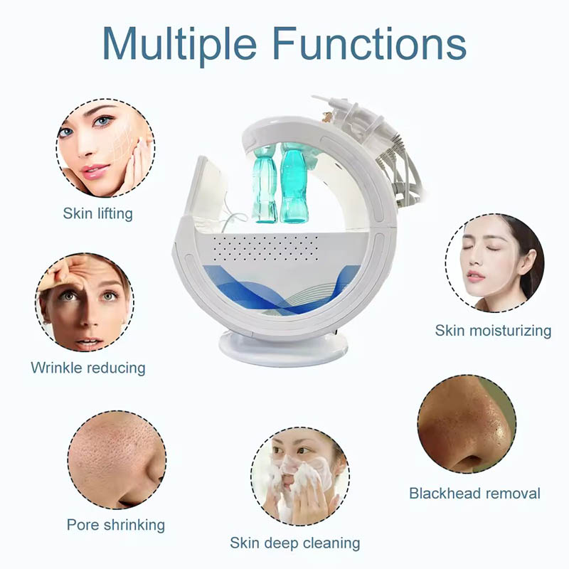Factory Price Facial Care Wrinkles Removal Skin Rejuvenation Oxygen Spray Vacuum Blackhead Remover