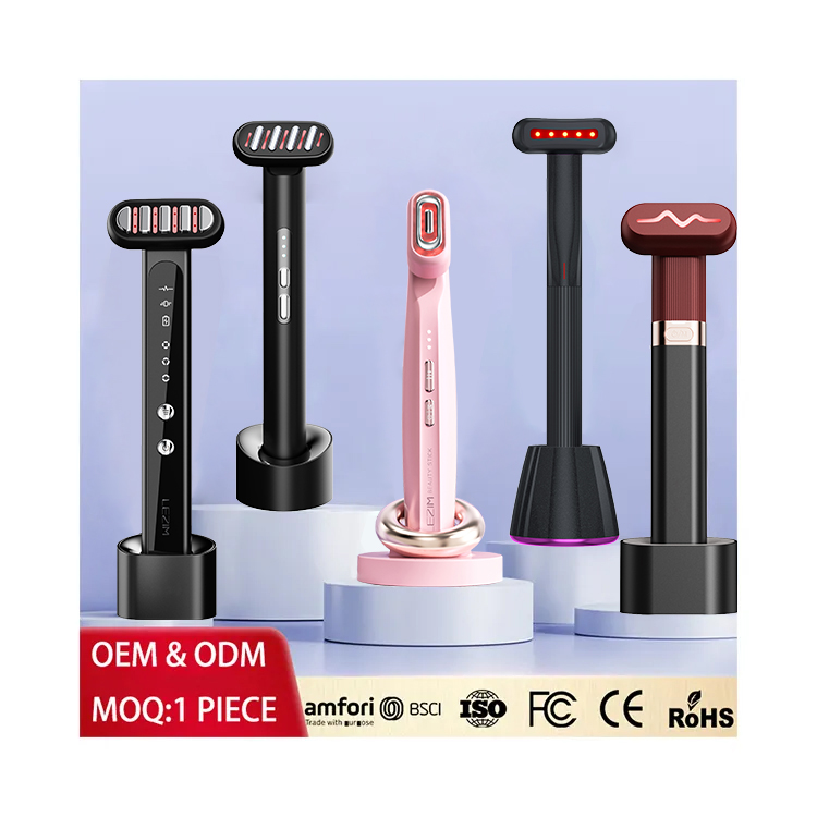 New 4 In 1 high frequency Electrotherapy Facial Eye wand Magic wand 650nm Anti-aging