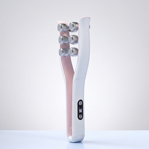 Multifunctional Face Slimming Roller Device EMS Microcurrent Anti-Wrinkle Dual Use for Face Neck Lifting Massage Machine