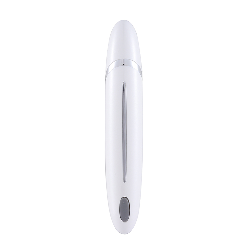Home Use Hand Held Mini Rechargeable Intelligent Eye Massager Pen With 45 Degree Heated Eye Bag Removal Dark Circles Elimination