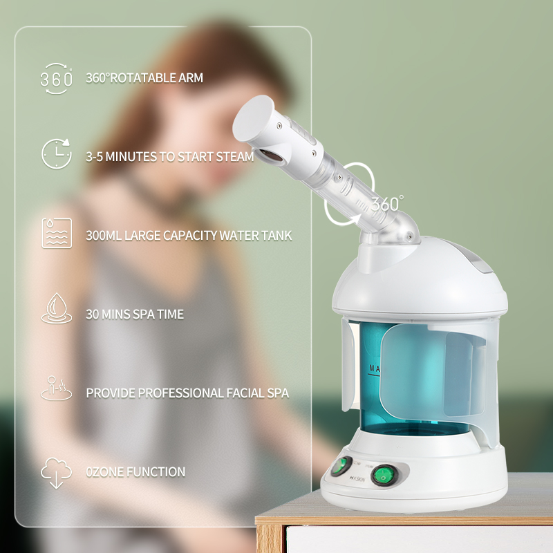 K.SKIN Facial Steamer Professional Electric Ionic Nano Hydration Adjustable Facial Steamer On Home-use Deep Cleansing Steamer