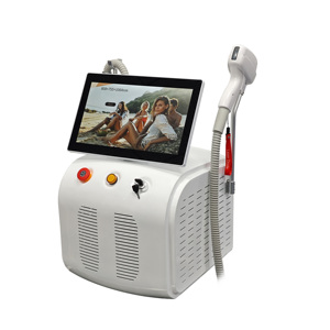 Professional 3 Wave Length Diode Laser Hair Removal Machine Desktop With Cooling System