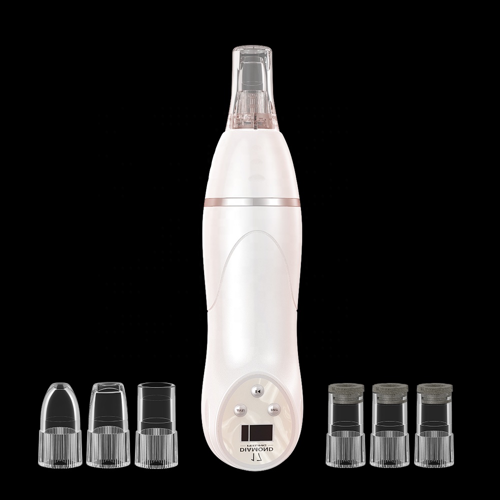 Vacuum Diamond Dermabrasion Facial Blackhead Remover Skin Peeling Machine for Acne Removal Pore Cleansing Home Use Beauty Tools