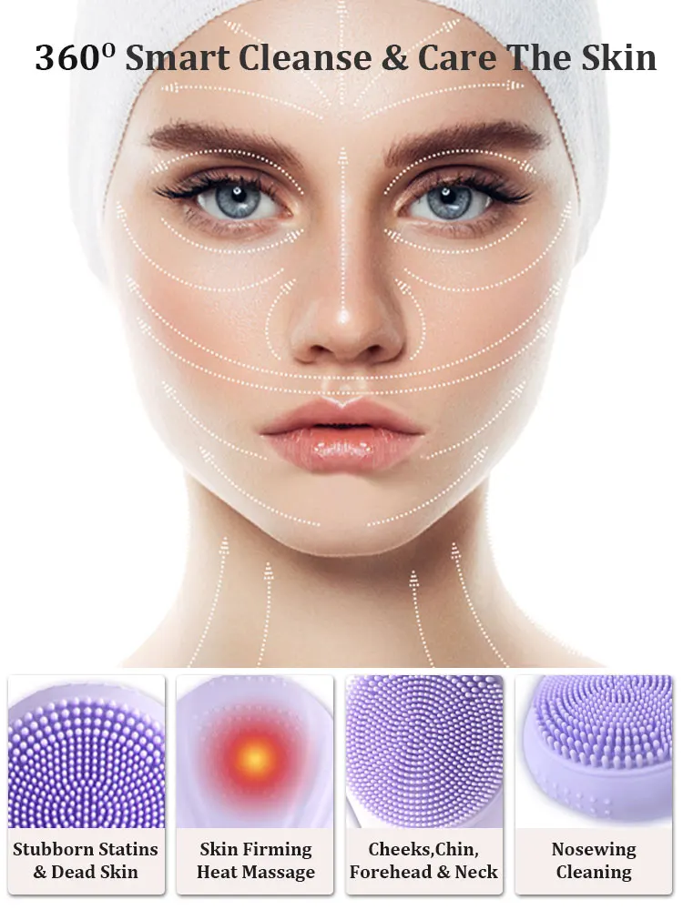 Facial Cleansing Brush Feature
