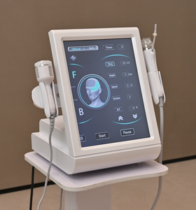 Professional RF Face Lift Beauty Device Skin Tightening Stretch Mark Removal Equipment with Cold Hammer