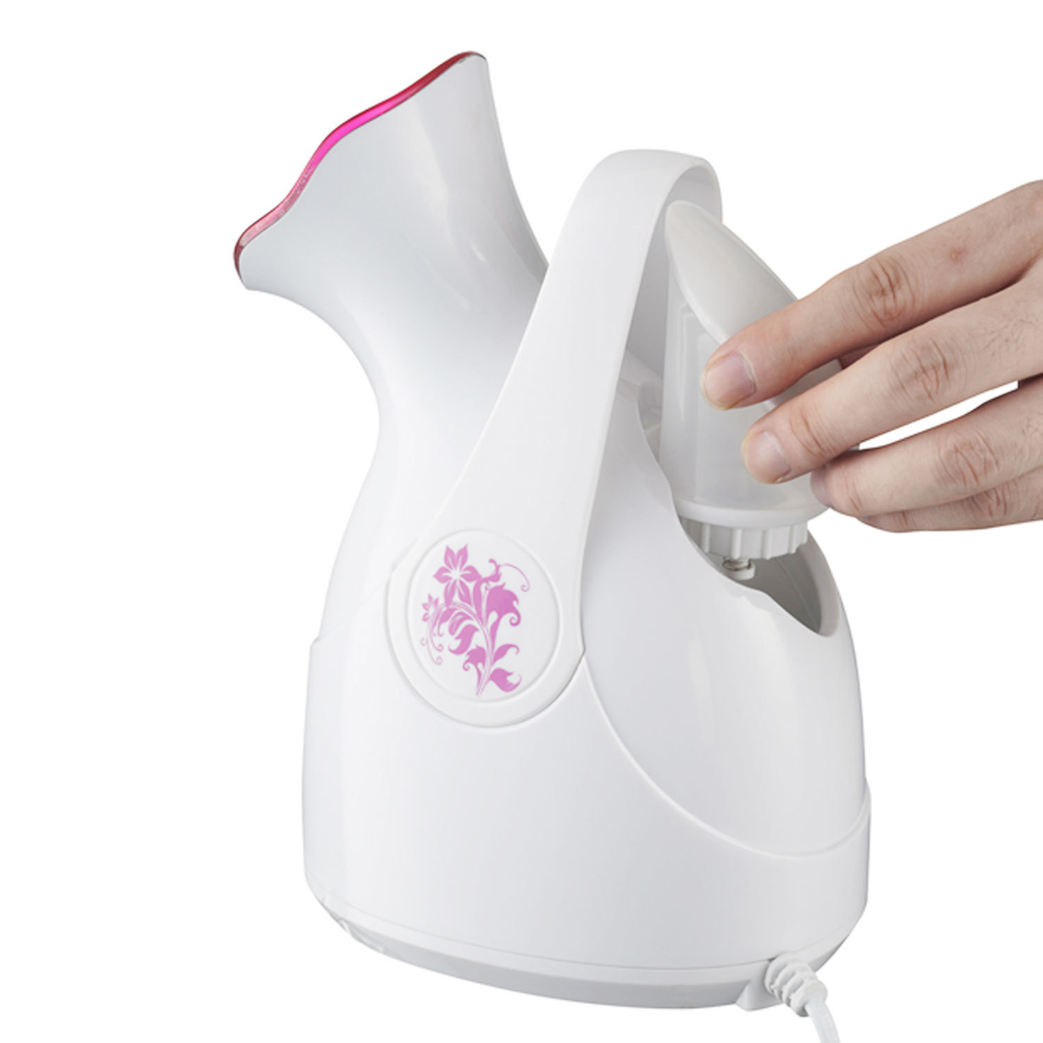 Moehair Facial Steamer Face Humidifier Steamer Nano Ionic Face Warm Mist Steamer For Salon Face Home Sauna SPA