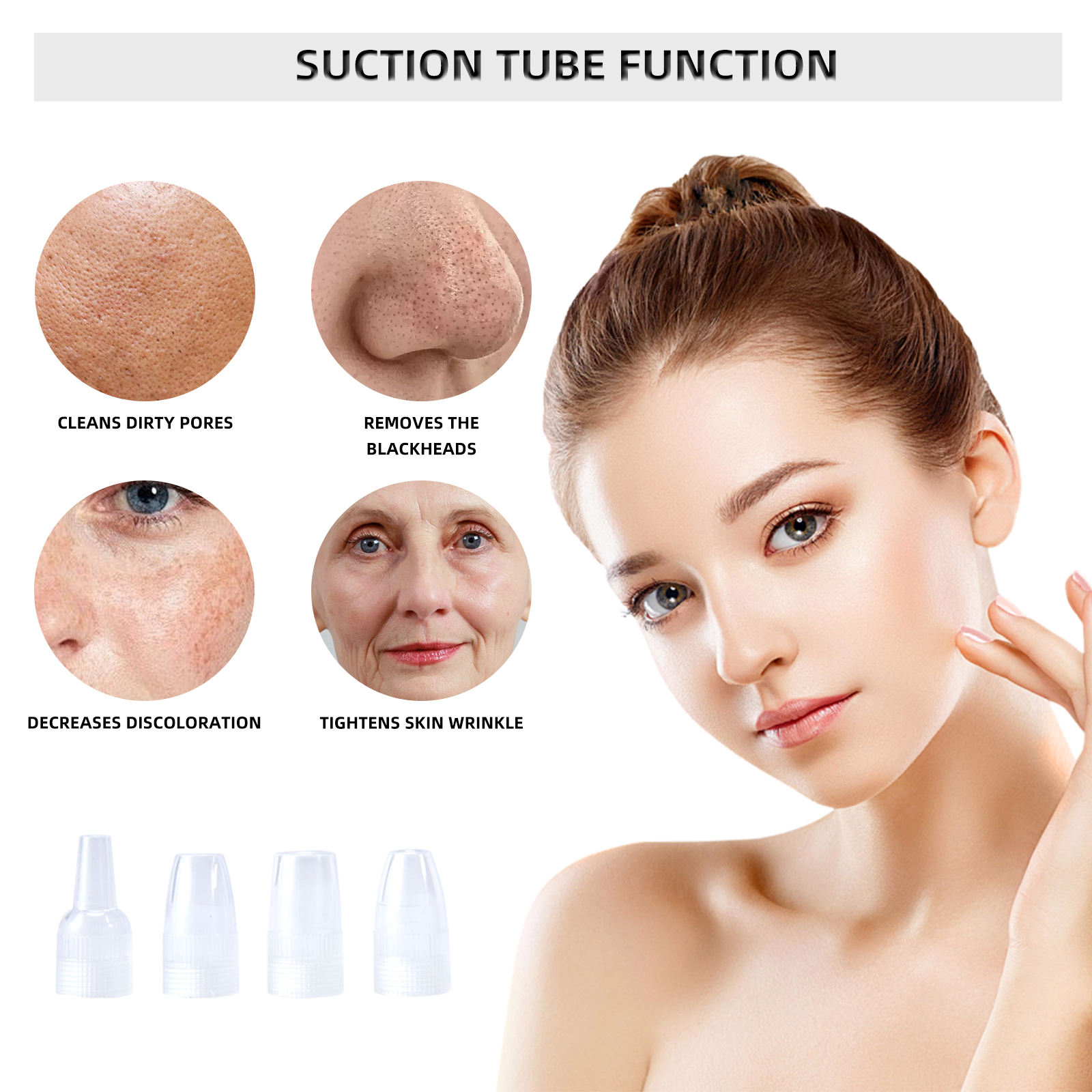 Professional Diamond Microdermabrasion Machine for Face &amp; Body Skin Rejuvenation Acne Scar Removal Blackhead Cleaning