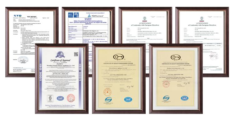 Certificates
