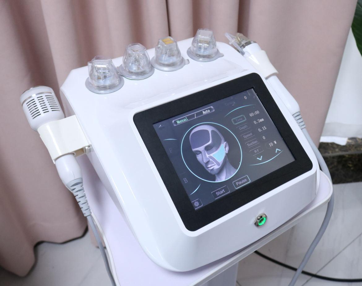 Anti-Aging Scar Removal Mor 8 Acne Scar Removal Portable Fractional-rf-microneedle Skin Tightening