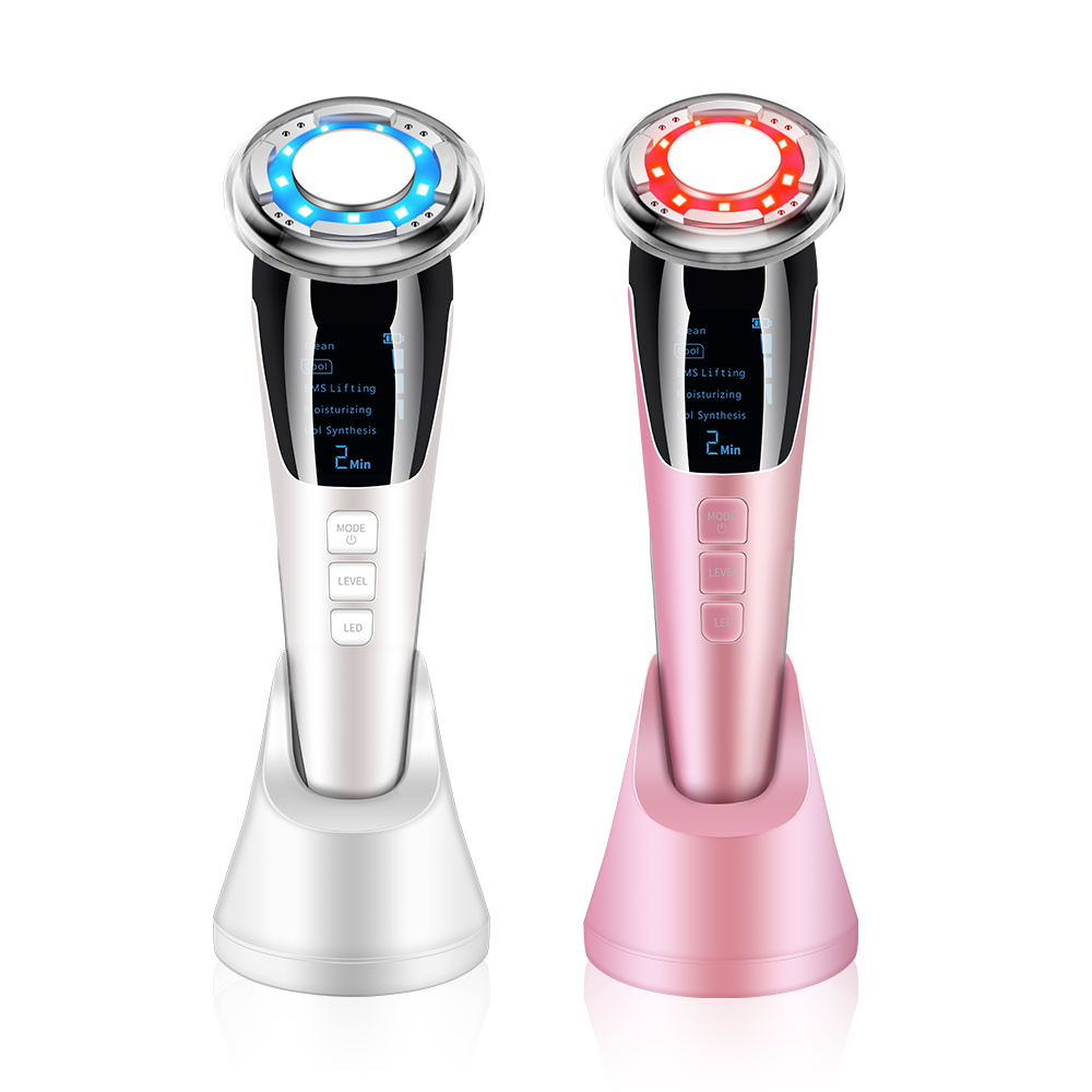 Intelligent Facial Massage Machine Beauty Salon Skin Care Device Warm/Cool Function Wrinkle Remover Derma Rolling System
