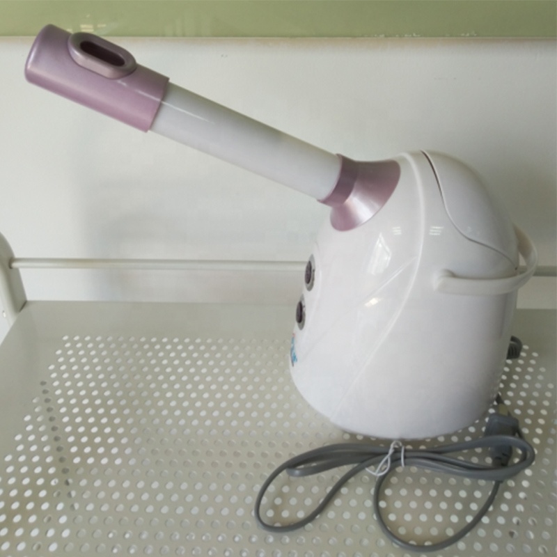 2021 Hot Selling Table Top Personal Household Blackhead Remover Home Use Face Spa Nano Ionic Mist Sprayer Beauty Facial Steamer