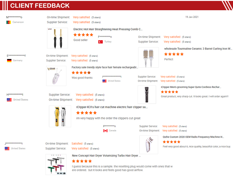 Client Feedback Details