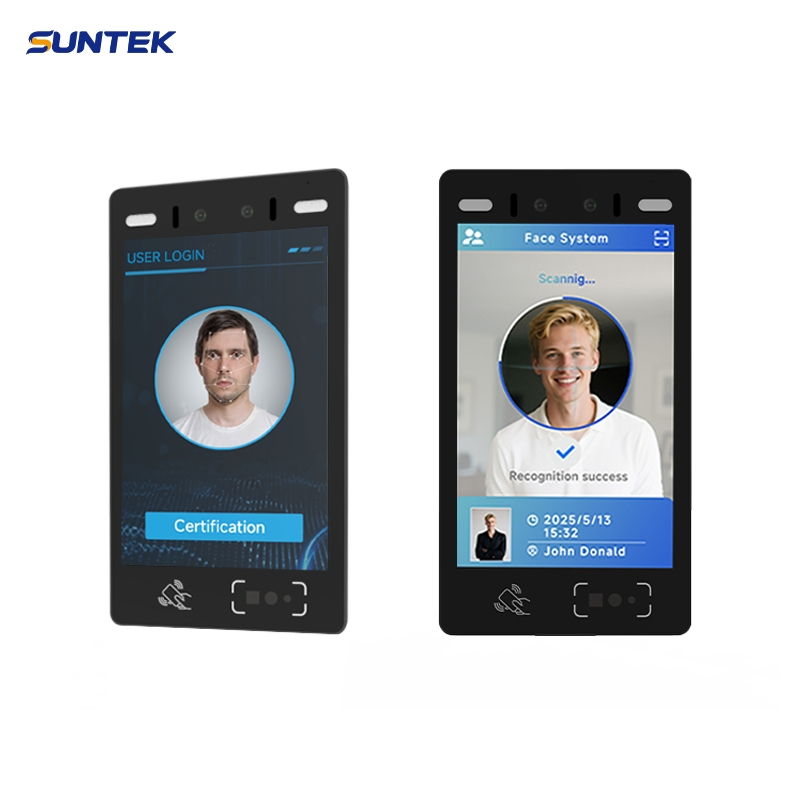 Suntek Waterproof Biometric Ai Face Recognition Free Sdk Web Cloud Time Recording Attendance Customizable Logo Reset WiFi Access Control Device