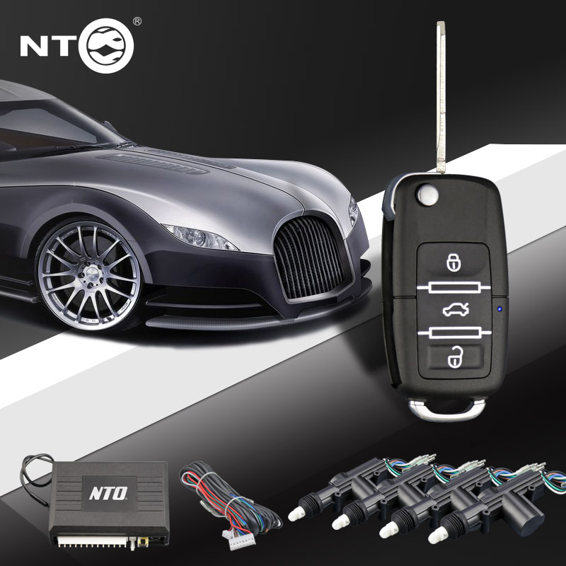 Nto 12V Power Central Lock Force Keyless Entry Wireless Car Door Lock System