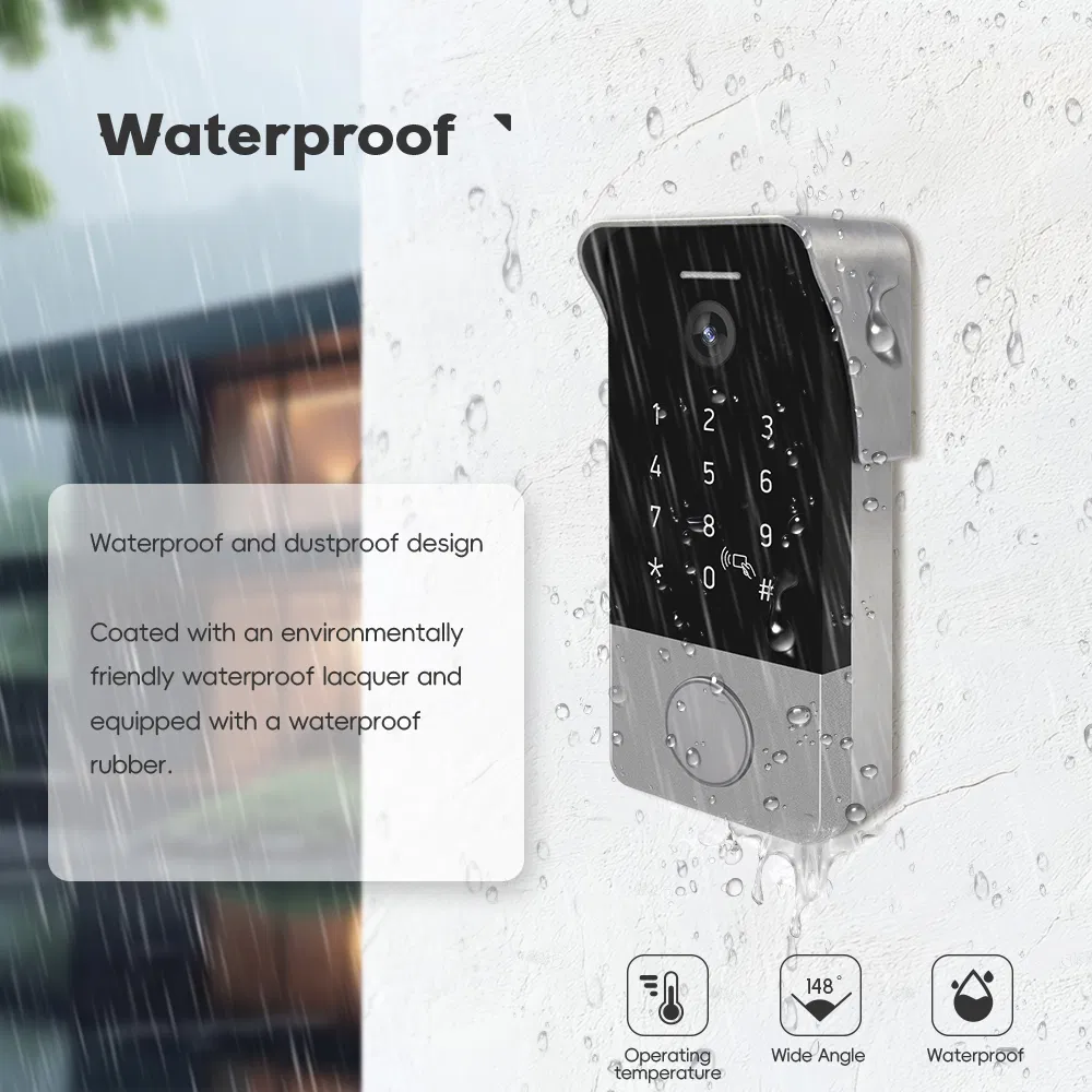 Video Doorphone Intercom System Multi Apartment Video Doorphone Intercom System