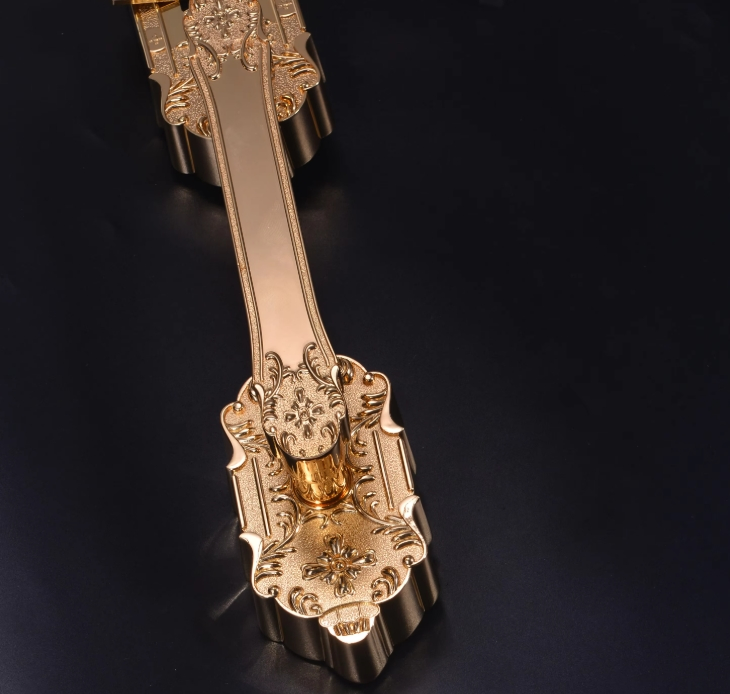 Villa Door Smart Lock Fingerprint Keyless Entry Remote APP Unlock Password System for Sliding or Wooden Doors