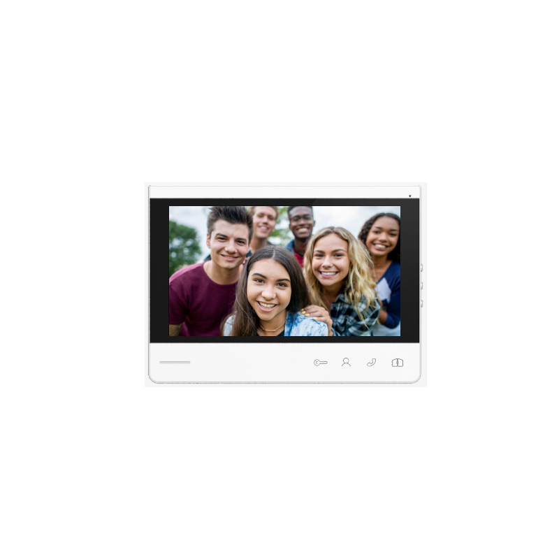 2 Wires Monitor and Outdoor Unit Waterproof Home and Villa Safety System WiFi Video Doorphone