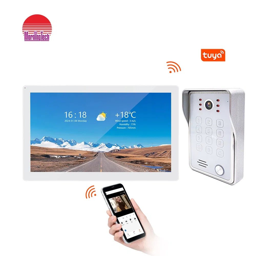 Wired Home Video Door Phone Intercom Entry System Building 4wire 1080P