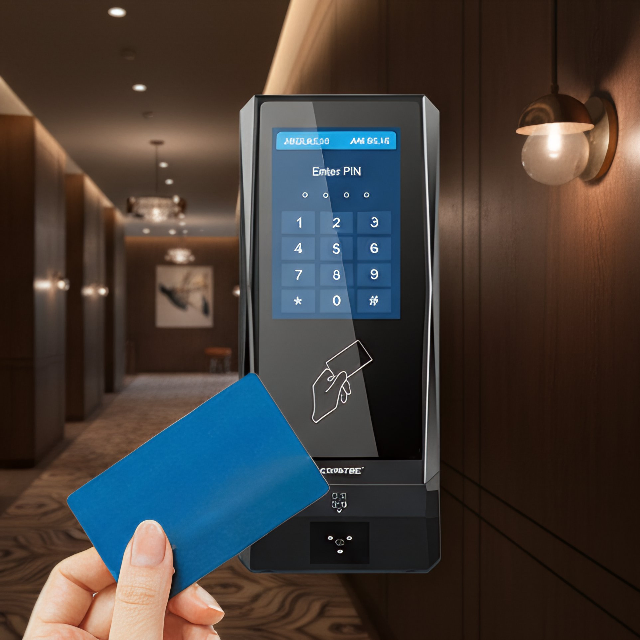 All-in-One Facility Management Platform with 13.56MHz Turnstile Gate 125kHz Car Parking Access Canteen System Web-Based Control