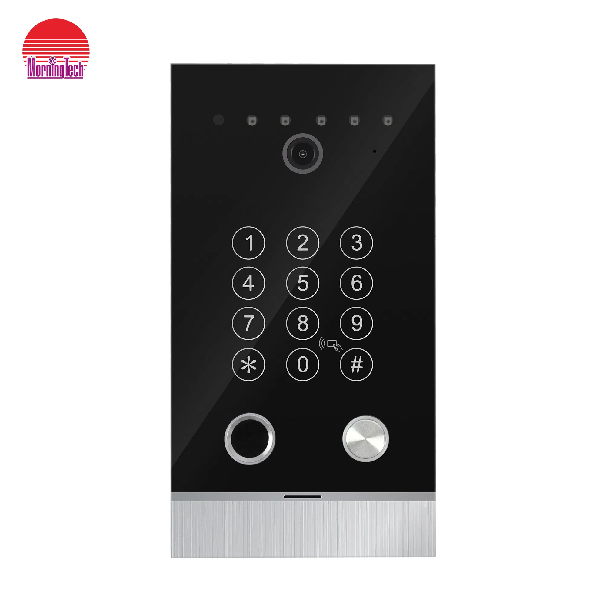 Fingerprint Password RFID Card Access Video Door Phone Video Door Entry System