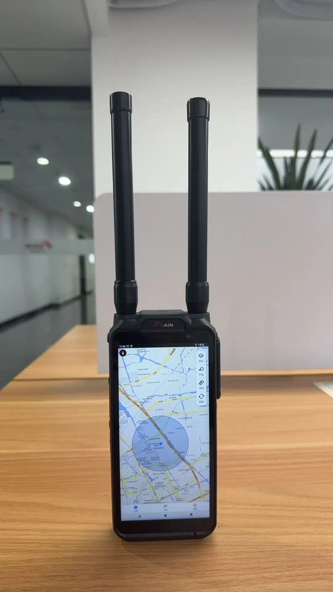 Handheld Drone Detection Radio Signal Detector 100-6000MHz Full Frequency Effective Dji Protocol Decoder Integrated Uav Early Warning System