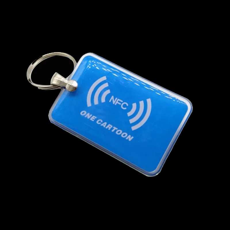Personalized RFID Epoxy Keyfobs