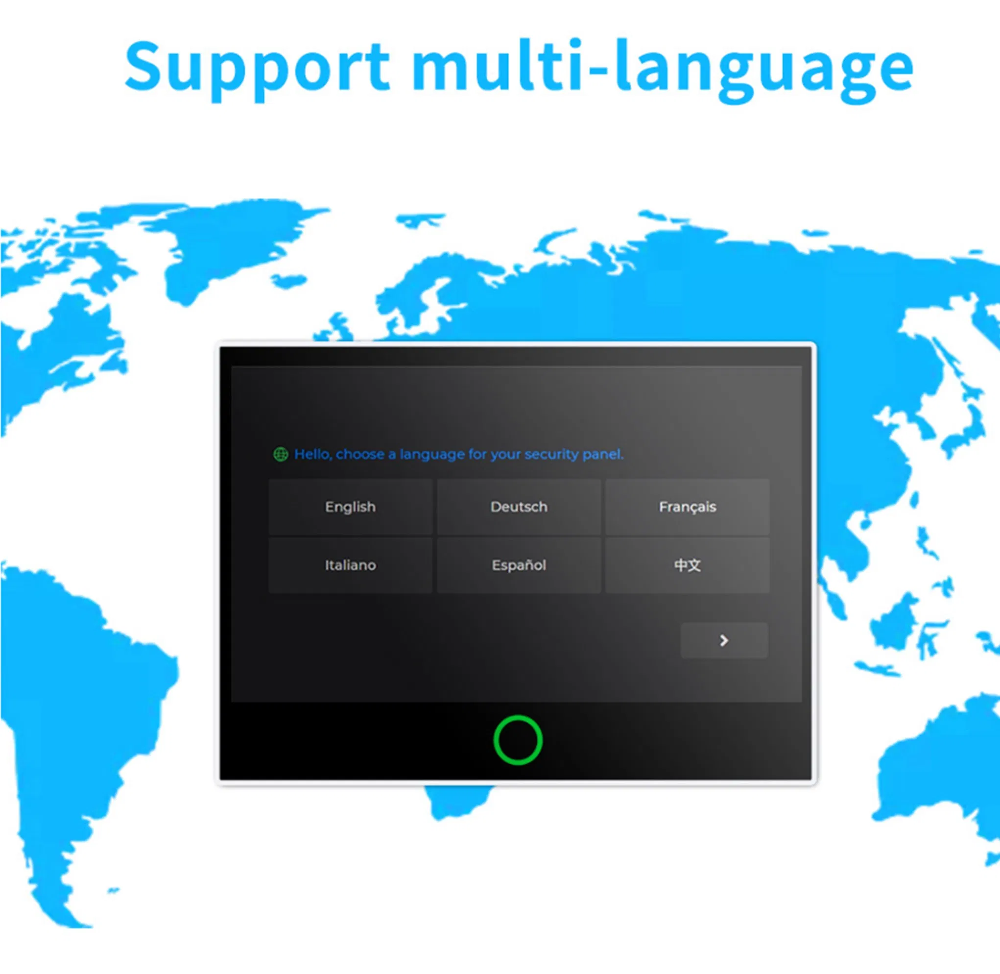 Intelligent Voice Alarm System Cellular Tuya WiFi GSM Wireless Smart Alarm Home Security System