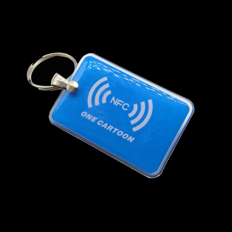 Personalized RFID Epoxy Keyfobs for Secure Access Systems