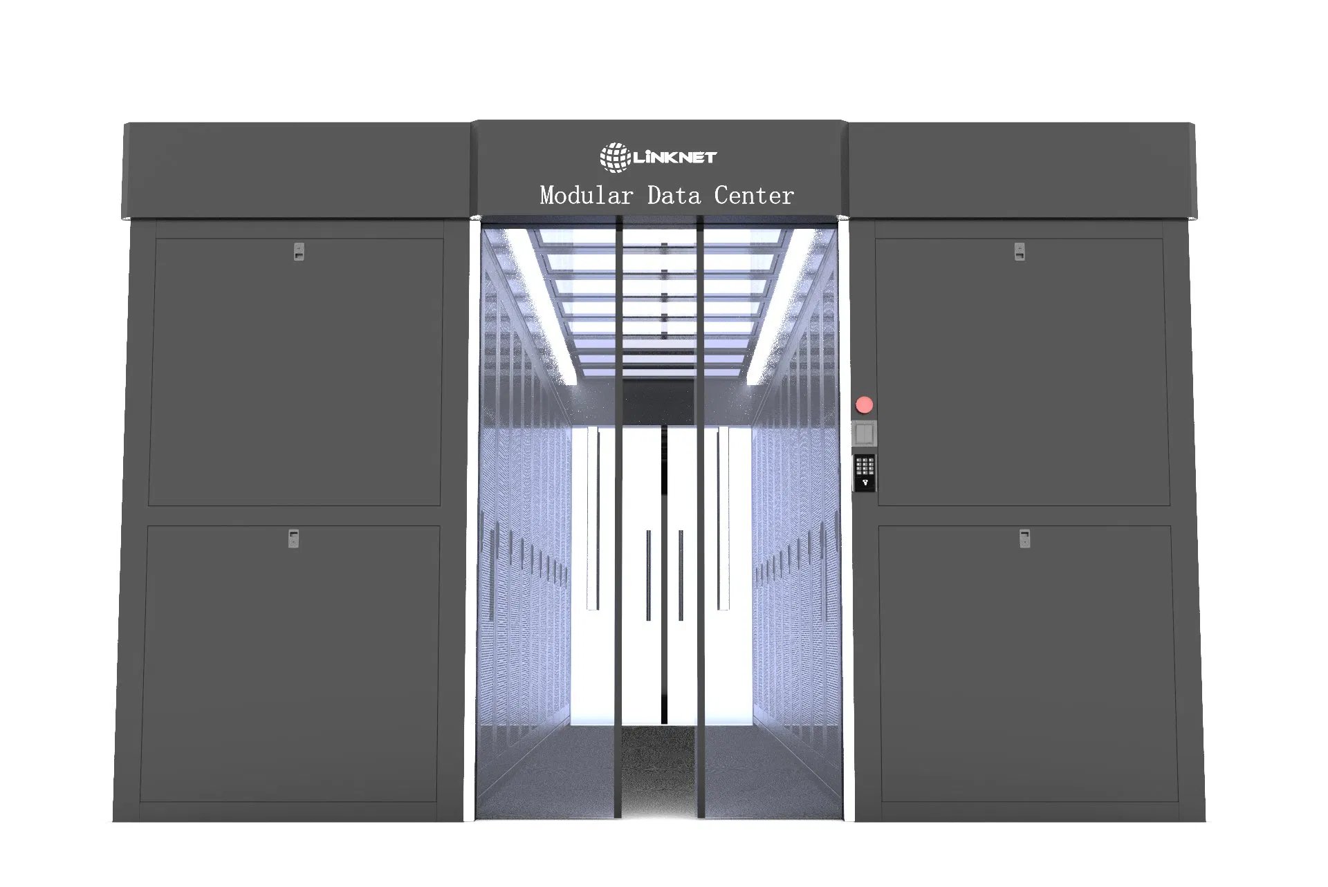 Cold Aisle Containment System for It Data Center