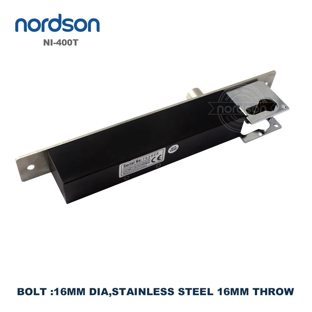 Fail-Secure Sturdiness Door Smart Hotel Euro Security Cylinder Lock System with Emergency Key