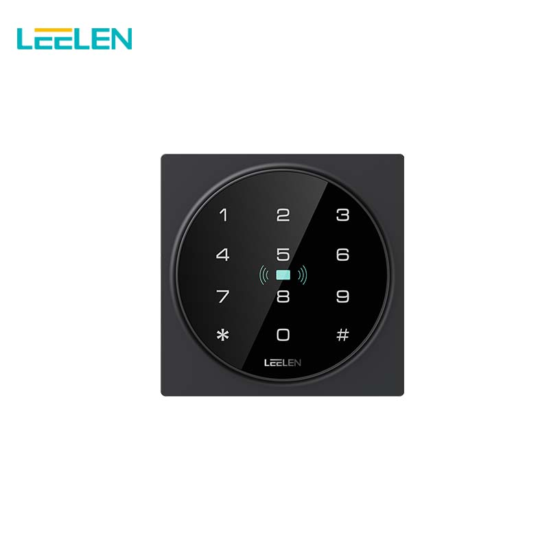 Leelen Smart Access Control System Touch Keypad IC Card Pin Code Unlocking Fire Alarm Access Control Reader